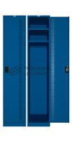 Golf Club Locker - Blaze Blue - Open